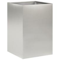 vidaXL Sodo vazonas Sidabrinė 50 x 50 x 75 cm Nerūdijantis plienas
