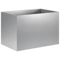 vidaXL Sodo vazonas Sidabrinė 60 x 40 x 40 cm Galvanizuotas plienas