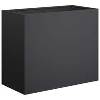 vidaXL Sodo vazonas Juoda 60 x 30 x 40 cm Šaltai valcuotas plienas