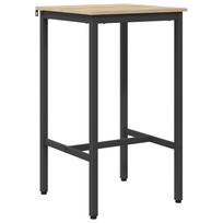 vidaXL Baro stalas 52 x 52 x 110 cm Apdirbta mediena Sonoma ąžuolas