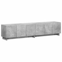 vidaXL Televizoriaus stovas 180 x 34,5 x 40 cm Betono pilka