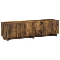 vidaXL Televizoriaus stovas 140 x 34,5 x 40 cm Dūminio ąžuolo