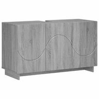 vidaXL Vonios kambario spintelė Pilka Sonoma 101 x 41 x 58 cm