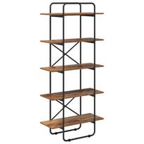 vidaXL Knygų lentyna 5 aukštų 60 x 35 x 175,5 cm PB Ąžuolo mediena