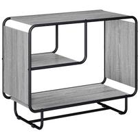 vidaXL Komoda Pilka Sonoma 80 x 37,5 x 64,5 cm Apdorota mediena