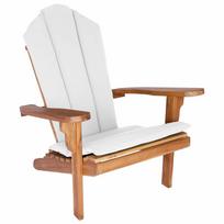 vidaXL Sodo Adirondack krėslas Natūrali Kieto teka medžio