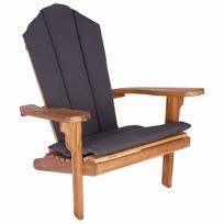 vidaXL Sodo Adirondack krėslas Natūrali Kieto teka medžio
