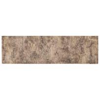 vidaXL Virtuvės kilimas Rudas betonas 300 x 60 cm 100% poliamidas