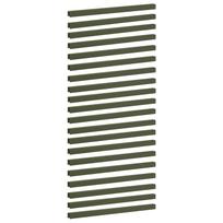 vidaXL Sodo apvadų dengiamasis profilis 20 vnt. 100 x 5 x 5 cm Plienas