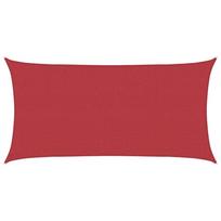 vidaXL Uždanga nuo saulės, raudonos spalvos, 2x3,5m, HDPE, 160g/m²
