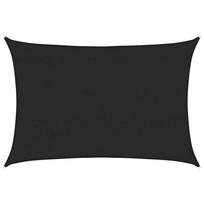 vidaXL Uždanga nuo saulės, juodos spalvos, 4x6m, HDPE, 160g/m²