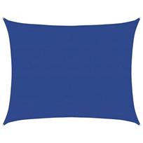 vidaXL Burė nuo saulės, mėlynos spalvos, 6x7m, HDPE, 160g/m²
