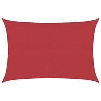 vidaXL Uždanga nuo saulės, raudonos spalvos, 4x6m, HDPE, 160g/m²