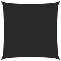 vidaXL Uždanga nuo saulės, juodos spalvos, 6x6m, HDPE, 160g/m²