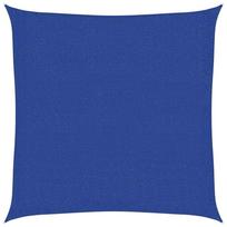 vidaXL Burė nuo saulės, mėlyna, 3x3m, HDPE, 160g/m², kvadratinė