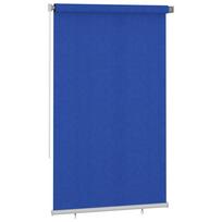 vidaXL Lauko roletas, 145 (plotis) x 230 (aukštis) cm, mėlynos spalvos, HDPE