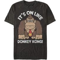 Men's Nintendo Donkey Kong Fist Pump T-Shirt L juoda