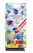Akvarelinių pieštukų rinkinys ir teptukas ART WATERCOLOUR