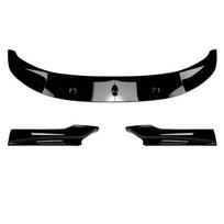 For BMW 5 Series F10 F11 520 523 525 535 530 M Sport 2011-2017 Front Bumper Lip Body Kit Spoiler Car Splitter Bumper Canard Lip glossy black gray