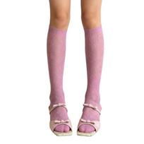Lace Hollowed out Calf Socks for Womens Fishnet Knee Highs Stockings Summer Stockings Sheer Nylon Stockings persikas