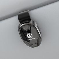 PO0-Volkswagen automobilio akių spaustukas akinių laikiklis saulės skydelio automobilio akinių rėmelis automobilio saulės akinių dėklas akinių daugiafunkcis
