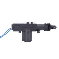 12V 2 laidų durų variklio pavaldus pavaros solenoidas centrinio užrakto sistemos variklis black