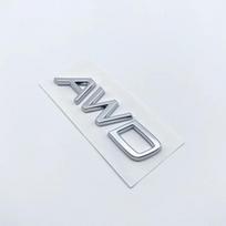 3D AWD T5 T6 Logotipo Emblema Ženklelis Lipdukas Automobilio Lipdukas Volvo S80 Automobilio Stilius Blizgus Juodas Emblemos Pavadinimo Plokštelė Automobilio Modifikacija PY9 1PCS black