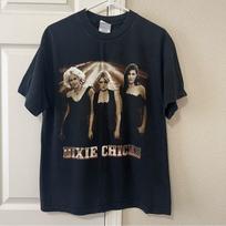 Vintage 2003 Dixie Chicks Top Of The World Tour T-Shirt L black