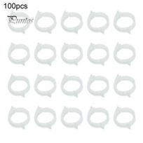 Greenhouse Plant Holders 100PCS Support Clips, Reusable Plastic Garden Flowers Seedlings Training Clips Snap Fastening for Climbing Plants And ruda