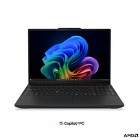Nešiojamasis kompiuteris Lenovo ThinkPad T16 G5 AMD 16" WUXGA Ryzen AI 5 PRO 440 16GB 512GB Win 11 Pro ENG