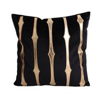 Mint Blue Velvet Cushion Cover with Gold Decor Coffee Seat Home Sofa Living Room Bed Pillowcase funda cojin 450mm*450mm dangaus mėlyna spalva