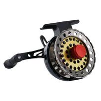 Left/Right Handle Fly Fishing Reels for Trout Fishing Tackle Accessories Metal Baitcasting Fishing Reel black