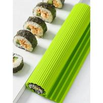 1pc Sushi Making Tool Sushi Roll Mat Seaweed Rice and Vegetable Roll Machine Handmade Home Sushi Restaurant Party Kitchen Small Tool yellow