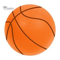 Noiseless Sports Gear Silent Basketball for Indoor Training Foam Dribbling Ball Quiet Bounce Youth And Adults Enthusiasts Dribble Dream 18cm oranžinė