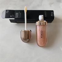 Italian Kiko 3D Mirror Lip Glaze Waterproof Long-lasting, smudge-free, soft bean paste 1 pcs 17 41 black