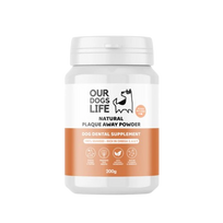 DOGSLIFE Plaque Powder dantų priežiūros milteliai šunims 200 g