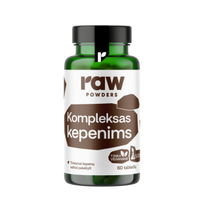 RAW POWDERS KOMPLEKSAS KEPENIMS, 60 dengtų tablečių