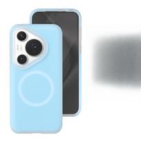 Huawei Pura70Ultra Jelly Magnetic Phone Case Is Suitable for Mate60pro Liquid Silicone Drop Protection Case Mate70pro oranžinė