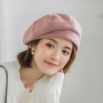 Kepurė Žieminė Moteriška Mados Beretė Elegantiška Beretė Moterims Medvilninė Vilnonė Kepurė