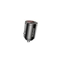 Mini automobilinis įkroviklis cigarečių žiebtuvėlio lizdui 48W QC PD Juodas