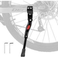 ROCKBROS Bike Kickstand Adjustable Bike Rear Mount Kickstand Bike Side Aluminium Alloy Adults Kick Stand For 22’’-28’’ Inch Mountain Road gray