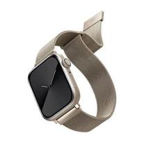 UNIQ Dante Apple Watch Series 4/5/6/7 / SE 42/44 / 45mm nerūdijančio plieno dirželis gray