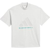 adidas KREPŠINIO KOLEKCIJA SKYRIUS 03 LOGOTIPO MARŠKINĖLIAI IW5645 XL white
