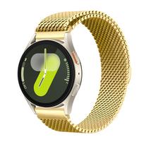 Thick Band for Samsung Galaxy watch 7/6/5/4/classic/5 Pro/s3 44mm Milanese loop Bracelet Correa Huawei gt 3 4 5 20mm 22mm Straps active 2 40mm 44mm gray