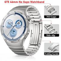 Quick release Strap for Huawei Watch GT5 46mm Original Metal Stainless Steel Wristband for 22mm Huawei Watch GT5 GT4 46mm Band Huawei GT5 46mm sidabras