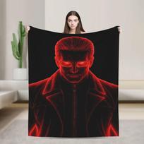 Albertas Weskeris Flanelinis pledas Žiemos Minkštas užtiesalas Mergaitėms Berniukams Miegamasis Patogus lovatiesis Sofa lovos užvalkalas 75x90cm