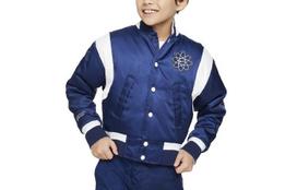 Nike Kids Jackets Stand Collar Moderate FJ6045-410 S blue