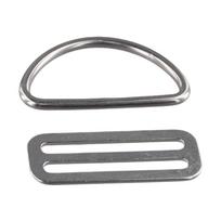 D Ring Lightweight Scuba Diving Silver Stainless Steel 2pair white