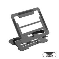 Adjustable Rotating Metal Laptop Stand with Cooling Features for Gaming white