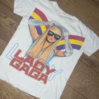 White Lady Gaga shirt Tour Concert Full Size S to 5XL NI331 FREE SHIPPING XXXL beige
